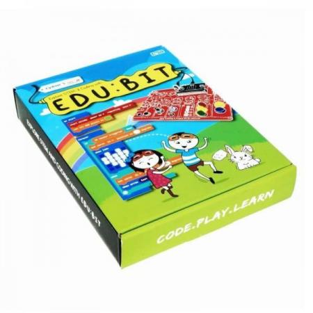 디바이스마트,오픈소스/코딩교육 > Micro:Bit > 마이크로비트 교육용키트,Cytron,EDU:BIT 마이크로비트 올인원 키트(한글 교재 포함) [EDUBIT-NB],초보자용 마이크로비트 종합 키트 / 블록코딩 및 STEAM 교육에 탁월 / 코딩 실습서 제공 / 마이크로비트 미포함