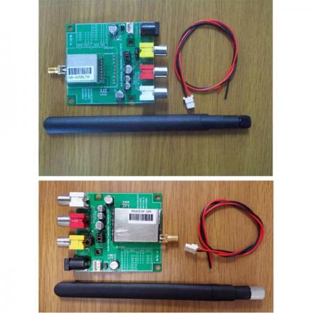 디바이스마트,MCU보드/전자키트 > 통신/네트워크 > RF/LoRa,네오틱스,5.8GHz대역 영상(Video), 음성(Audio) 송신기+수신기 유니트 세트 (NR-AV58LTURU),Supply Voltage : DC 5V / Supply Current : 130mA 이하 / Channel(MAX) : 7채널 (국내 5.775GHz 1개 채널 사용)