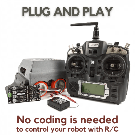 디바이스마트,MCU보드/전자키트 > 버튼/스위치/제어/RTC > 모터/모터컨트롤,Cytron,10Amp 7V-30V DC Motor Driver for R/C (2 Channels) [MDDRC10],brushed DC motor 2개 양방향 제어 / 모터 전압 7V~30V / RC용 / 플러그 앤 플레이 방식 / 코딩 불필요 / 과전류 및 온도 보호 기능 내장 / 역극성 보호 기능 없음