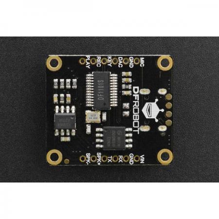 디바이스마트,MCU보드/전자키트 > 음악/앰프/녹음 > 디코더/녹음,DFROBOT,보이스 레코더 모듈 (Voice Recorder Module Breakout) [DFR0745],음성 녹음기 모듈 / 온보드 버튼으로 녹음 및 재생 / 다중 세그먼트 음성 녹음 지원 / 저장용량: 16MB (최대 40분) / 3.3~5V
