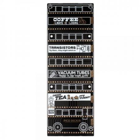 디바이스마트,오픈소스/코딩교육 > 파이썬/IoT 개발 보드 > RP2040/RP2350,Pimoroni,Pico Decker (Quad Expander) [PIM555],라즈베리파이 Pico 확장보드 / 보드 최대 4개 부착 가능 / 납땜 불필요 / 148mm x 52mm x 13mm
