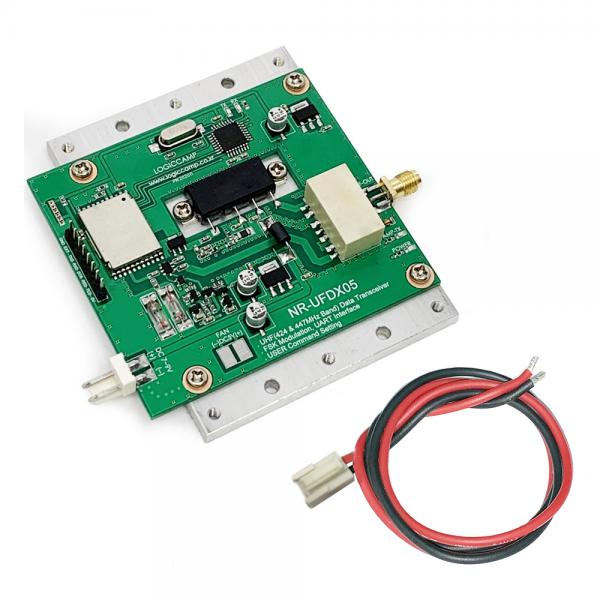 UHF(424MHz, 447MHz) 고출력 장거리 데이터 통신모듈(Max 10W~15W) (NR-UFDX05)