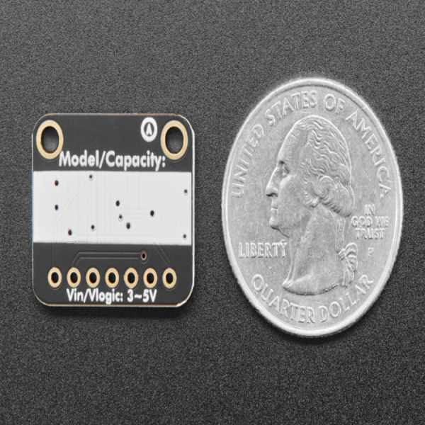 디바이스마트,MCU보드/전자키트 > 전원/신호/저장/응용 > SD/TF/메모리,Adafruit,SPI Flash SD Card - XTSD 512 MB [ada-4899],4Gbit (512MByte) / clock frequency 최대 50Mhz / ECC, NAND / 3V, 5V 로직 사용 가능 /  21.4 x 17.7 x 2.9mm