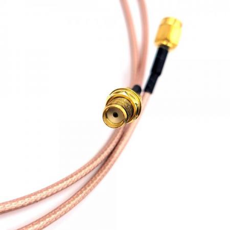 디바이스마트,케이블/전선 > PC/네트워크/통신 케이블 > 동축 RF 케이블,SZH,SMA P(M)-SMA J(F) RG316 2m [SZH-CAB85],RF Cable assembly / 커넥터A : SMA P(M) / 커넥터B : SMA J(F) / 케이블 규격 : RG316 / 케이블 길이 : 2m