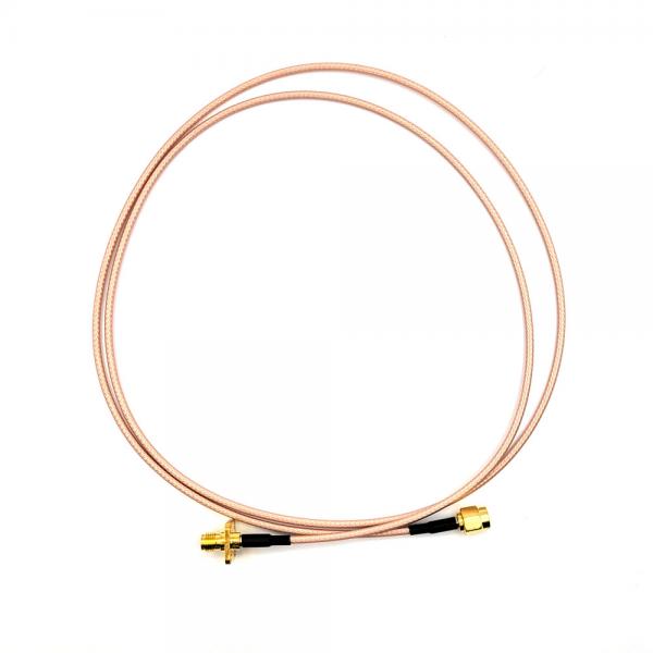 SMA P(M)-SMA J(F) Flange RG316 1m [SZH-CAB86]