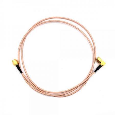 디바이스마트,케이블/전선 > PC/네트워크/통신 케이블 > 동축 RF 케이블,SZH,SMA P(M)-SMA P(M) Angle RG316 1m [SZH-CAB88],RF Cable assembly / 커넥터A : SMA P(M) / 커넥터B : SMA P(M) Angle / 케이블 규격 : RG316 / 케이블 길이 : 1m