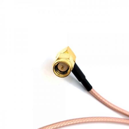 디바이스마트,케이블/전선 > PC/네트워크/통신 케이블 > 동축 RF 케이블,SZH,SMA P(M)-SMA P(M) Angle RG316 1m [SZH-CAB88],RF Cable assembly / 커넥터A : SMA P(M) / 커넥터B : SMA P(M) Angle / 케이블 규격 : RG316 / 케이블 길이 : 1m