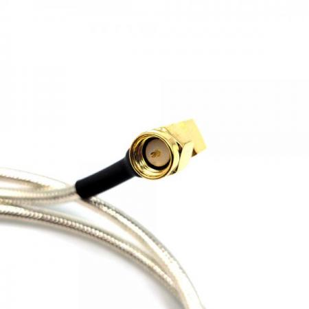 디바이스마트,케이블/전선 > PC/네트워크/통신 케이블 > 동축 RF 케이블,SZH,SMA P(M)-SMA P(M) Angle RF402 1m [SZH-CAB93],RF Cable assembly / 커넥터A : SMA P(M) / 커넥터B : SMA P(M) Angle / 케이블 규격 : RF402 / 케이블 길이 : 1m