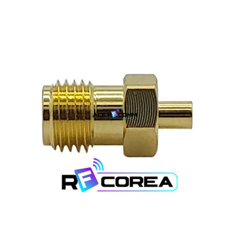 디바이스마트,커넥터/PCB > RF커넥터/케이블 > SMA 커넥터,알에프코리아,CON. SMA (F) 047,일반 RF 용으로 가장 많이 사용되는 커넥터로 DC ~ 18GHz 용의 해당 주파수에서 사용됨, SF/SR047 케이블에 연결되는 형태