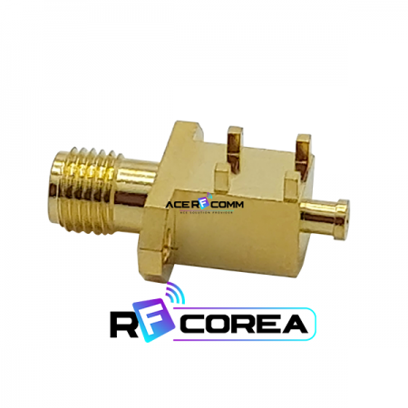 디바이스마트,커넥터/PCB > RF커넥터/케이블 > SMA 커넥터,알에프코리아,CON. SMA (F) 2H 047-PCB,일반 RF 용으로 가장 많이 사용되는 커넥터로 DC ~ 18GHz 용의 해당 주파수에서 사용됨, 2Hole 형태의 SF/SR047 케이블에 연결되는 형태이며 PCB 에 고정됨
