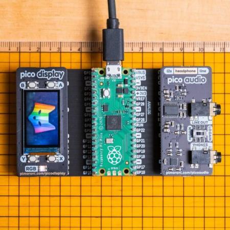 디바이스마트,오픈소스/코딩교육 > 파이썬/IoT 개발 보드 > RP2040/RP2350,Pimoroni,Pico Omnibus (Dual Expander) [PIM556],라즈베리파이 Pico 확장보드 / 보드 최대 2개 부착 가능 / 납땜 불필요 / 94mm x 52mm x 12mm