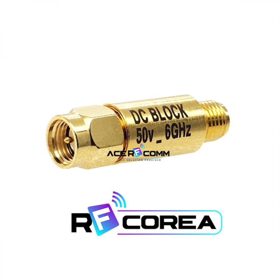 DC Block, SMA 50V 6GHz