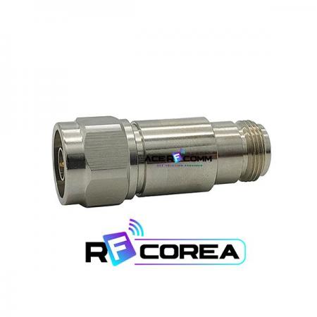 디바이스마트,커넥터/PCB > RF커넥터/케이블 > 기타 > DC 블럭,알에프코리아,DC Block, N 50V 6GHz,DC 신호를 차단하는 제품, Inner 방식이며 주문제작품, 이동통신 및 각종 계측기용 사용