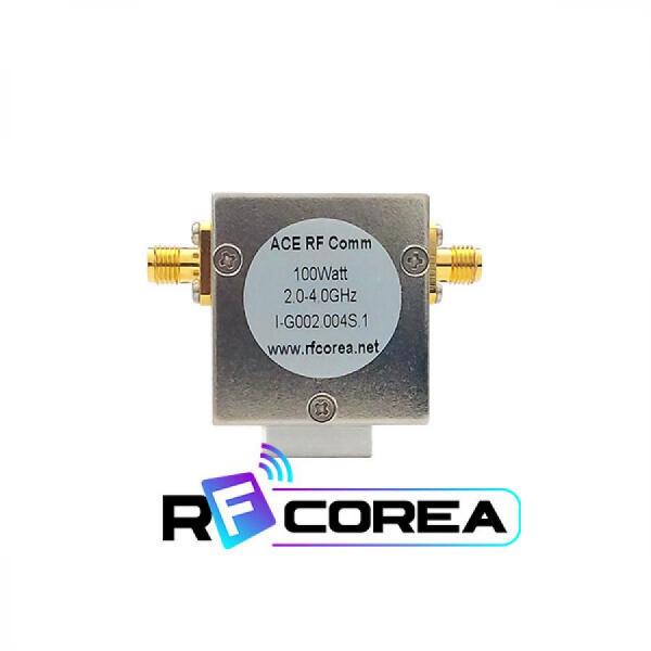 디바이스마트,커넥터/PCB > RF커넥터/케이블 > 기타 > 아이솔레이터,알에프코리아,아이솔레이터 (Coaxial Isolator), SMA 100Watt 2.0~4GHz,과도한 신호로부터 발생할수 있는 반사파로부터 시스템의 RF 구성 요소를 보호하는 2 포트 장치, 주문제작품, 이동통신용