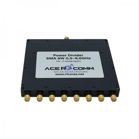 디바이스마트,커넥터/PCB > RF커넥터/케이블 > 기타 > 전력분배기,알에프코리아,전력분배기 (Power Divider), SMA 8Way 20Watt 0.5~6GHz,RF 전력 분배기는 손실을 최소화하면서 입력 신호를 둘 이상의 출력 신호로 분할하는 수동 RF 기기, 이동통신 및 5G용