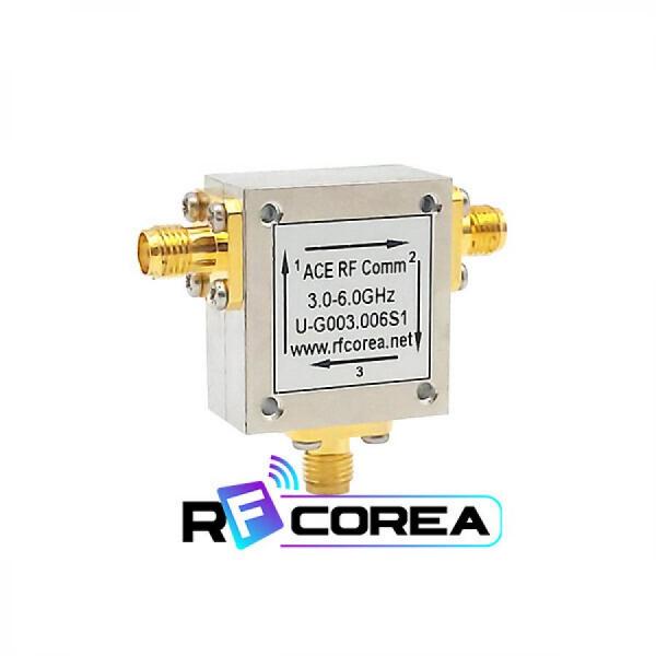 디바이스마트,커넥터/PCB > RF커넥터/케이블 > 기타 > 써큘레이터,알에프코리아,써큘레이터 (Coaxial circulator), SMA 100Watt 3.0~6GHz,회로 내에서 신호 흐름을 조절하는 데 사용되는 3 포트를 가지고 있는 제품, 주문제작품, 이동통신용