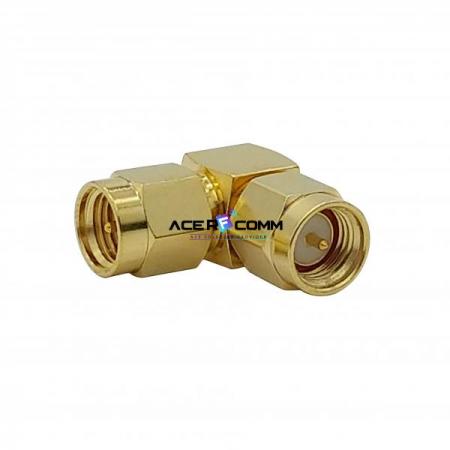 디바이스마트,커넥터/PCB > RF커넥터/케이블 > RF 젠더,알에프코리아,Adaptor, SMA m * SMA m R.A.,6GHz 용, SMA male 과 male 'ㄱ' 자 어뎁터