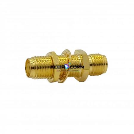 디바이스마트,커넥터/PCB > RF커넥터/케이블 > RF 젠더,알에프코리아,Adaptor, SMA f * SMA f, Bulk Head,18GHz 용, SMA female 과 female 벌크헤드 어뎁터