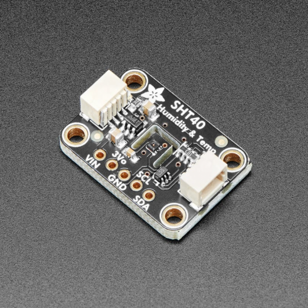 디바이스마트,MCU보드/전자키트 > 센서모듈 > 온도/습도 > 온습도겸용,Adafruit,Sensirion SHT40 Temperature & Humidity Sensor - STEMMA QT/Qwiic [ada-4885],온습도 센서 / 상대 습도 정확도 최대 ±1.8 % RH / 온도 정확도 최대 ±0.2 °C / I2C 인터페이스 / 전압 3.3 ~ 5V