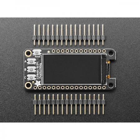 디바이스마트,MCU보드/전자키트 > 디스플레이 > LCD/OLED,Adafruit,FeatherWing 128x64 OLED Add-on For Feather - STEMMA QT/Qwiic [ada-4650],128x64 백색 OLED / 버튼 3개 / 1.3인치 / I2C