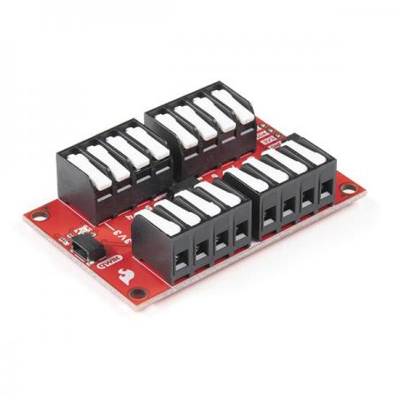 디바이스마트,MCU보드/전자키트 > 전원/신호/저장/응용 > 인터페이스/먹서,SparkFun,SparkFun Qwiic GPIO [DEV-17047],GPIO핀 최대 8개 추가 가능 / TCA9534 I/O expander IC 기반의 I2C 장치