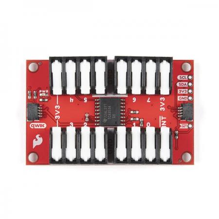 디바이스마트,MCU보드/전자키트 > 전원/신호/저장/응용 > 인터페이스/먹서,SparkFun,SparkFun Qwiic GPIO [DEV-17047],GPIO핀 최대 8개 추가 가능 / TCA9534 I/O expander IC 기반의 I2C 장치