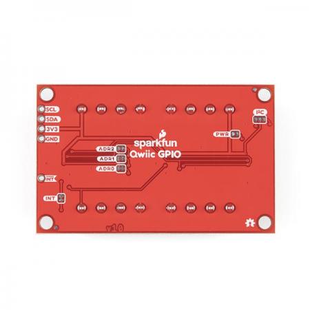 디바이스마트,MCU보드/전자키트 > 전원/신호/저장/응용 > 인터페이스/먹서,SparkFun,SparkFun Qwiic GPIO [DEV-17047],GPIO핀 최대 8개 추가 가능 / TCA9534 I/O expander IC 기반의 I2C 장치