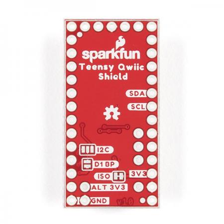 디바이스마트,MCU보드/전자키트 > 전원/신호/저장/응용 > 인터페이스/먹서,SparkFun,SparkFun Qwiic Shield for Teensy [DEV-17119],Teensy 4.0, 3.2, LC 호환 Qwiic 쉴드 / I2C 버스(GND, 3.3V, SDA 및 SCL)를 4개의 Qwiic 커넥터에 연결