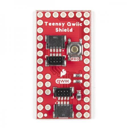 디바이스마트,MCU보드/전자키트 > 전원/신호/저장/응용 > 인터페이스/먹서,SparkFun,SparkFun Qwiic Shield for Teensy [DEV-17119],Teensy 4.0, 3.2, LC 호환 Qwiic 쉴드 / I2C 버스(GND, 3.3V, SDA 및 SCL)를 4개의 Qwiic 커넥터에 연결