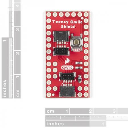 디바이스마트,MCU보드/전자키트 > 전원/신호/저장/응용 > 인터페이스/먹서,SparkFun,SparkFun Qwiic Shield for Teensy [DEV-17119],Teensy 4.0, 3.2, LC 호환 Qwiic 쉴드 / I2C 버스(GND, 3.3V, SDA 및 SCL)를 4개의 Qwiic 커넥터에 연결