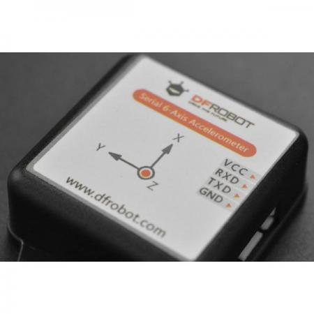 디바이스마트,MCU보드/전자키트 > 센서모듈 > 가속도/자이로/지자기센서,DFROBOT,Serial 6축 가속도계 (Arduino 호환) [SEN0386],6축 가속도계 / 칼만 필터 알고리즘 / 전압 안정기 회로 내장 / 전압 3.3~5V / 크기 51.3 * 36 * 10mm