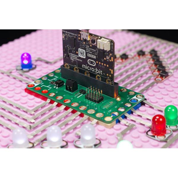 Crazy Circuits Bit Board Kit - Makes micro:bit Lego-Compatible [ada-4887]