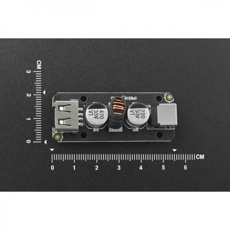 디바이스마트,MCU보드/전자키트 > 전원/신호/저장/응용 > 충전/배터리/전원,DFROBOT,DC-DC 고속 충전 모듈 10.5~32V to 5V3A [DFR0758],USB, C타입 출력 / 입력 전압 10.5~32V / 출력 전압 3~20V / 출력 전류 0~3A / 과전압, 과전류, 저전압, 단락 보호 기능 내장
