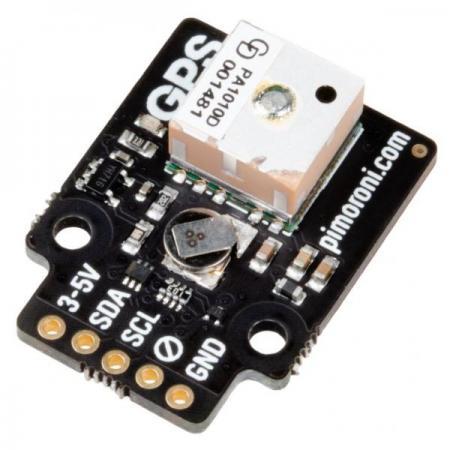 디바이스마트,MCU보드/전자키트 > 통신/네트워크 > GNSS/GPS > 일반용 GPS 모듈,Pimoroni,PA1010D GPS Breakout [PIM525],날짜, 시간, 위도, 경도, 속도, 고도 데이터 추출 가능 / 세라믹 안테나가 내장된 PA1010D GPS 수신기 모듈 / I2C / 3~5V / 라즈베리파이, 아두이노 호환