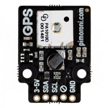 디바이스마트,MCU보드/전자키트 > 통신/네트워크 > GNSS/GPS > 일반용 GPS 모듈,Pimoroni,PA1010D GPS Breakout [PIM525],날짜, 시간, 위도, 경도, 속도, 고도 데이터 추출 가능 / 세라믹 안테나가 내장된 PA1010D GPS 수신기 모듈 / I2C / 3~5V / 라즈베리파이, 아두이노 호환