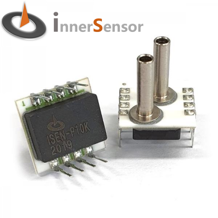 디바이스마트,센서 > 압력/힘(Force)센서 > 차압센서,이너센서,차압센서 ISEN-P10K,Fully Temperature Compensated and Calibrated / Dual Inline Package (DIP) / Serial interface control (I²C)
