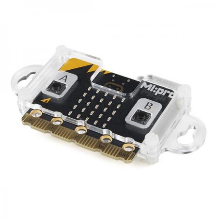 디바이스마트,오픈소스/코딩교육 > Micro:Bit > 마이크로비트 케이스/악세사리,SparkFun,MI:pro Mountable Case for micro:bit V2 [PRT-17868],마이크로비트 V1, V2 보호 케이스 / 버튼, 포트 액세스 가능 / 벽걸이형 탭