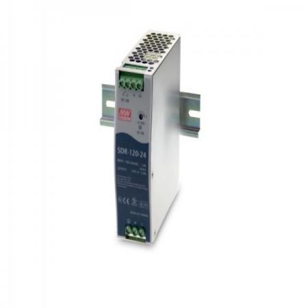디바이스마트,전원/파워/배터리 > SMPS > DIN Rail 타입,MEANWELL,SDR-120-12,DIN Rail 타입 1채널 120W SMPS / 출력전압 : 12V / 출력전류 : 10A / 입력전압 : AC 88~264V / 변환효율 : 89% / MEANWELL