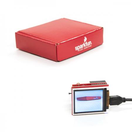 디바이스마트,MCU보드/전자키트 > 인공지능/임베디드/산업용 > 인공지능/머신러닝 > 인공지능 확장보드/액세서리,OpenMV,OpenMV LCD Shield [L-1],OpenMV 카메라가 컴퓨터에 연결되지 않은 상태에서도 보이는 것 표시 가능 / 1.8인치 16-bpp TFT LCD