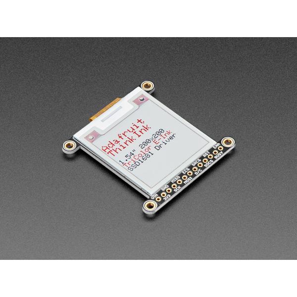 1.54inch Tri-Color eInk/ePaper 200x200 Display with SRAM - SSD1681 Driver [ada-4868]