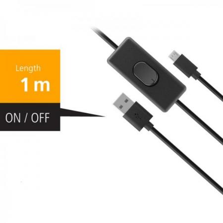 디바이스마트,케이블/전선 > USB 케이블 > 충전케이블(MM) > USB 2.0 micro B타입(5핀) 충전케이블,유니즈,라즈베리파이3/3B+ 전원스위치 마이크로5핀 타입 USB 케이블,라즈베리파이3/3B+/ZERO, 마이크로비트에 사용가능한 마이크로5핀 타입 USB 케이블 입니다. / 데이터 통신 불가, 전원 공급 및 충전 용