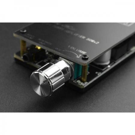 디바이스마트,MCU보드/전자키트 > 음악/앰프/녹음 > 앰프/증폭,DFROBOT,HIFI 디지털 블루투스 앰프 - 50W * 2 [DFR0803],전원 공급 5-27V / 입력 AUX + Bluetooth 5.0 / 출력 50W*2 / 스테레오 / 30W-200W, 4Ω-8Ω 스피커 호환