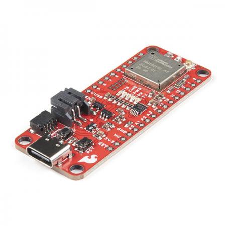 디바이스마트,MCU보드/전자키트 > 통신/네트워크 > RF/LoRa,SparkFun,SparkFun LoRa Thing Plus - expLoRaBLE [WRL-17506],NM180100 SiP 내장 Feather-footprint 개발 보드 / 868MHz 및 915MHz 대역, BLE 지원 / 24 GPIO / Qwiic 및 U.FL 커넥터 / 3.3V