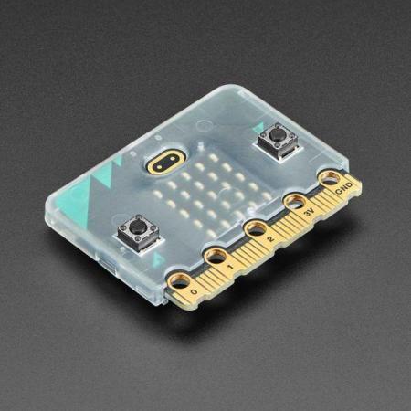 디바이스마트,오픈소스/코딩교육 > Micro:Bit > 마이크로비트 케이스/악세사리,ELECFREAKS,마이크로비트 V2 케이스 - 반투명 [EF11089],마이크로비트 Ver2.0 전용 케이스