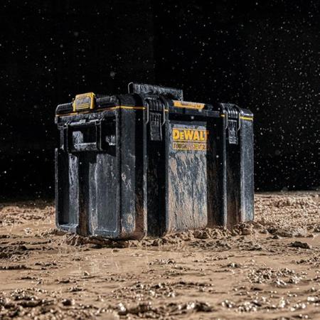 디바이스마트,공구함/작업대/엔클로저 > 공구함/부품함 > 이동공구함 > 디월트/스탠리 이동공구함,디월트,터프시스템2.0 대형 공구박스 DWST83342-1,모듈형 시스템 솔루션 / IP65 방진,방습 / 외부사이즈 420 X 371 X 554 mm / 무게 5.6Kg / 용량 55L / 원산지 이스라엘 / 1-70-323 후속모델