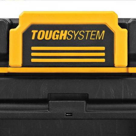 디바이스마트,공구함/작업대/엔클로저 > 공구함/부품함 > 이동공구함 > 디월트/스탠리 이동공구함,디월트,터프시스템2.0 대형 공구박스 DWST83342-1,모듈형 시스템 솔루션 / IP65 방진,방습 / 외부사이즈 420 X 371 X 554 mm / 무게 5.6Kg / 용량 55L / 원산지 이스라엘 / 1-70-323 후속모델