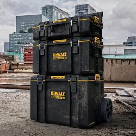 디바이스마트,공구함/작업대/엔클로저 > 공구함/부품함 > 이동공구함 > 디월트/스탠리 이동공구함,디월트,터프시스템2.0 세트 모듈 DWST83402-1,모듈형 시스템 솔루션 / IP65 방진,방습 / 외부사이즈 990 X 500 X 610 mm / 무게 19.9Kg / 용량 118L / 원산지 이스라엘 / TS PACKAGE 후속모델