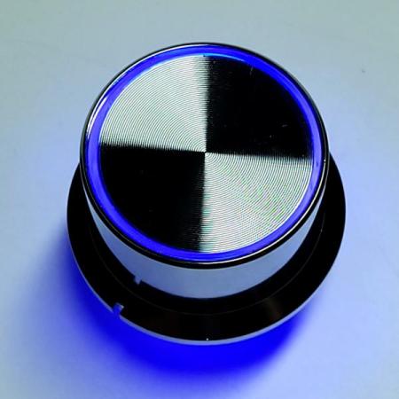 디바이스마트,스위치/부저/전기부품 > 지원부품 > 노브,SZH,LED 조그다이얼 타입 포텐셔미터/엔코더 노브 40mm 메탈실버,톱니 샤프트 포텐셔미터 또는 엔코더에 호환되는 노브입니다. / 전체직경 : 약 40mm / 상단직경 : 약 34mm / 높이 : 22mm / 색상 : 메탈실버 / 재질 : 플라스틱