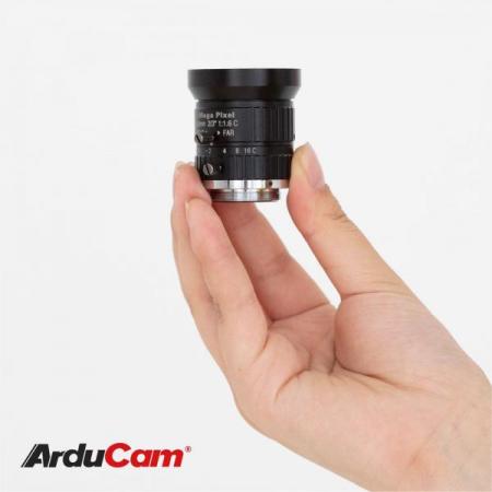 디바이스마트,MCU보드/전자키트 > 카메라/비디오 > 스캐너/기타/악세사리,ArduCAM,Arducam C-Mount 8mm 수동 초점 렌즈 [LN043],초점 유형 : 수동 / 초점 거리 : 8mm / 마운트 : C 마운트