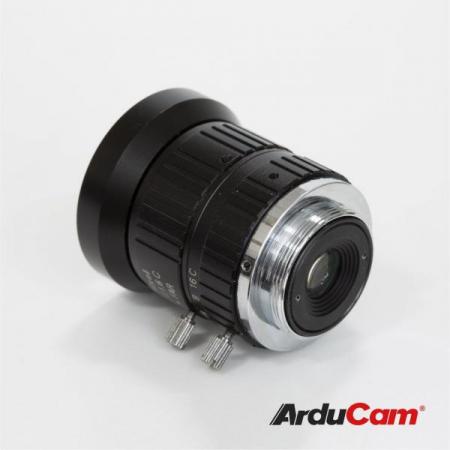 디바이스마트,MCU보드/전자키트 > 카메라/비디오 > 스캐너/기타/악세사리,ArduCAM,Arducam C-Mount 8mm 수동 초점 렌즈 [LN043],초점 유형 : 수동 / 초점 거리 : 8mm / 마운트 : C 마운트